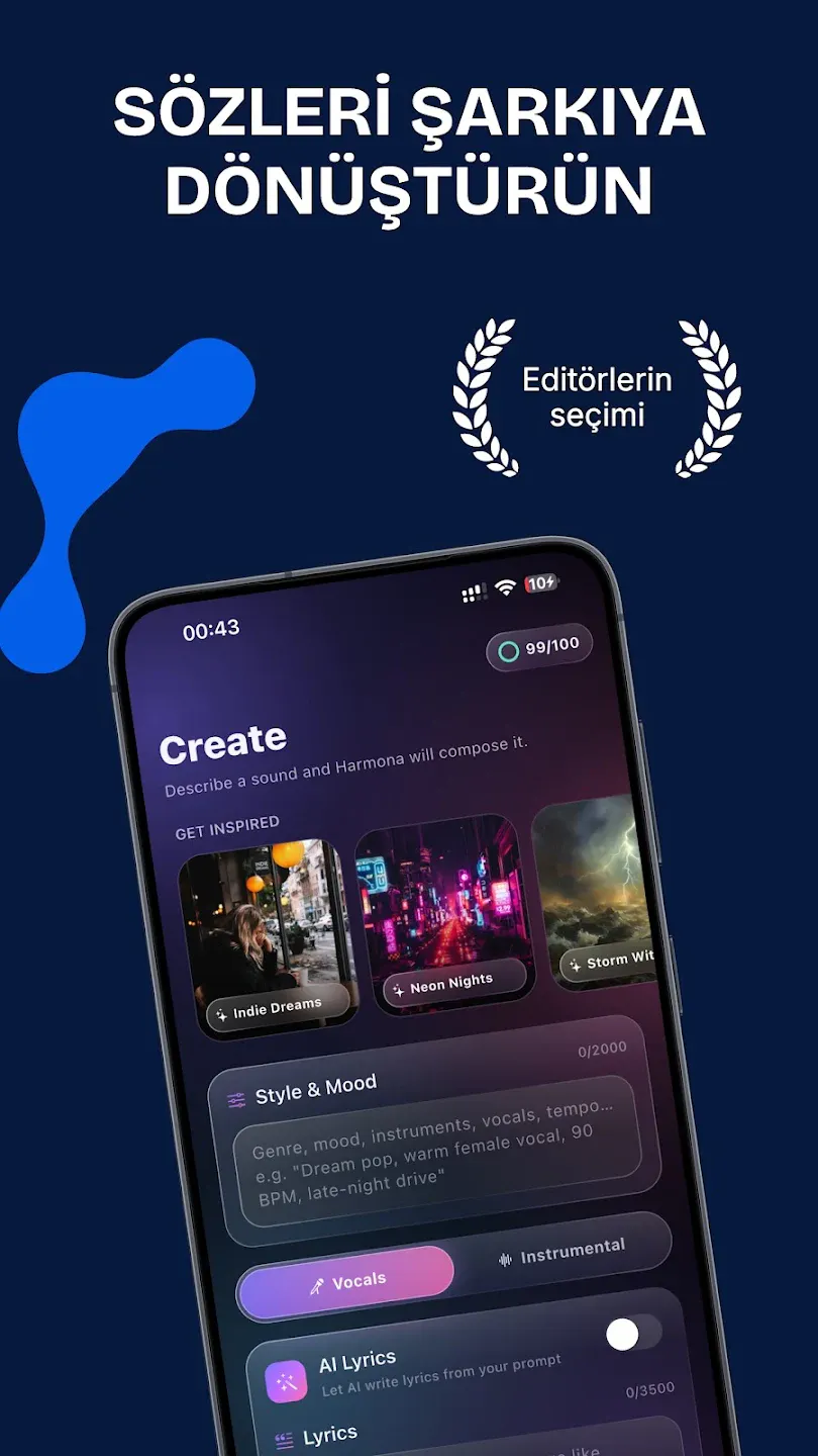 Harmona – AI Music Maker 截图 1
