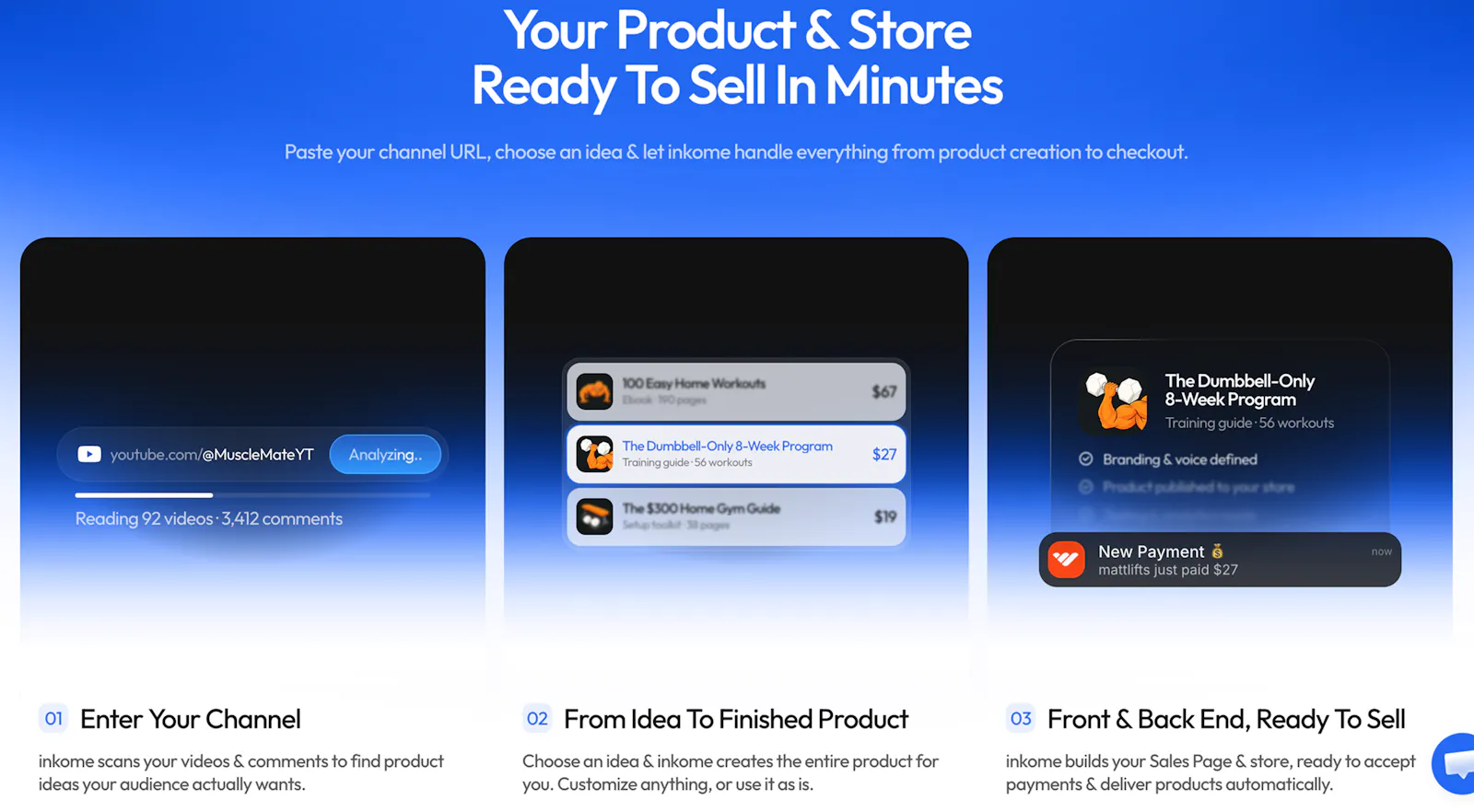 inkome screenshot 2