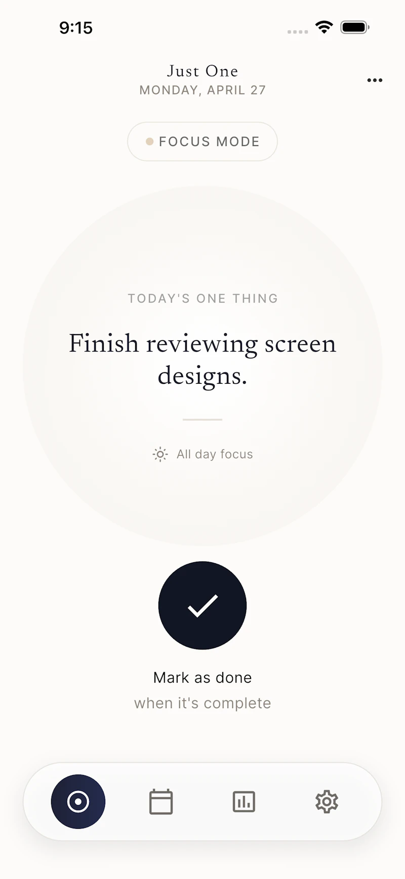Just One screenshot 3