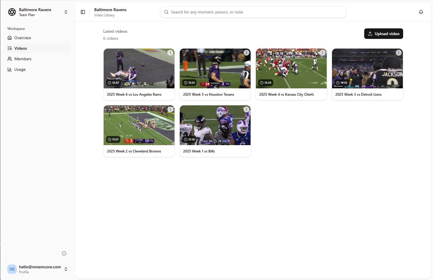 Mnemcore screenshot 4