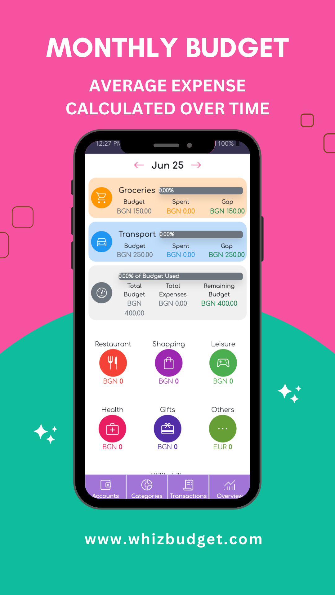 WhizBudget gallery image