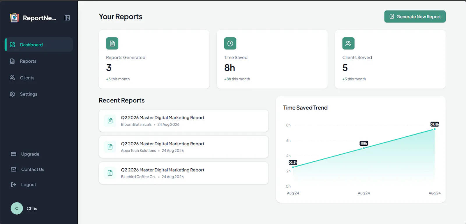 ReportNest screenshot 1