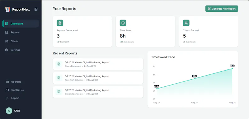 ReportNest screenshot 1
