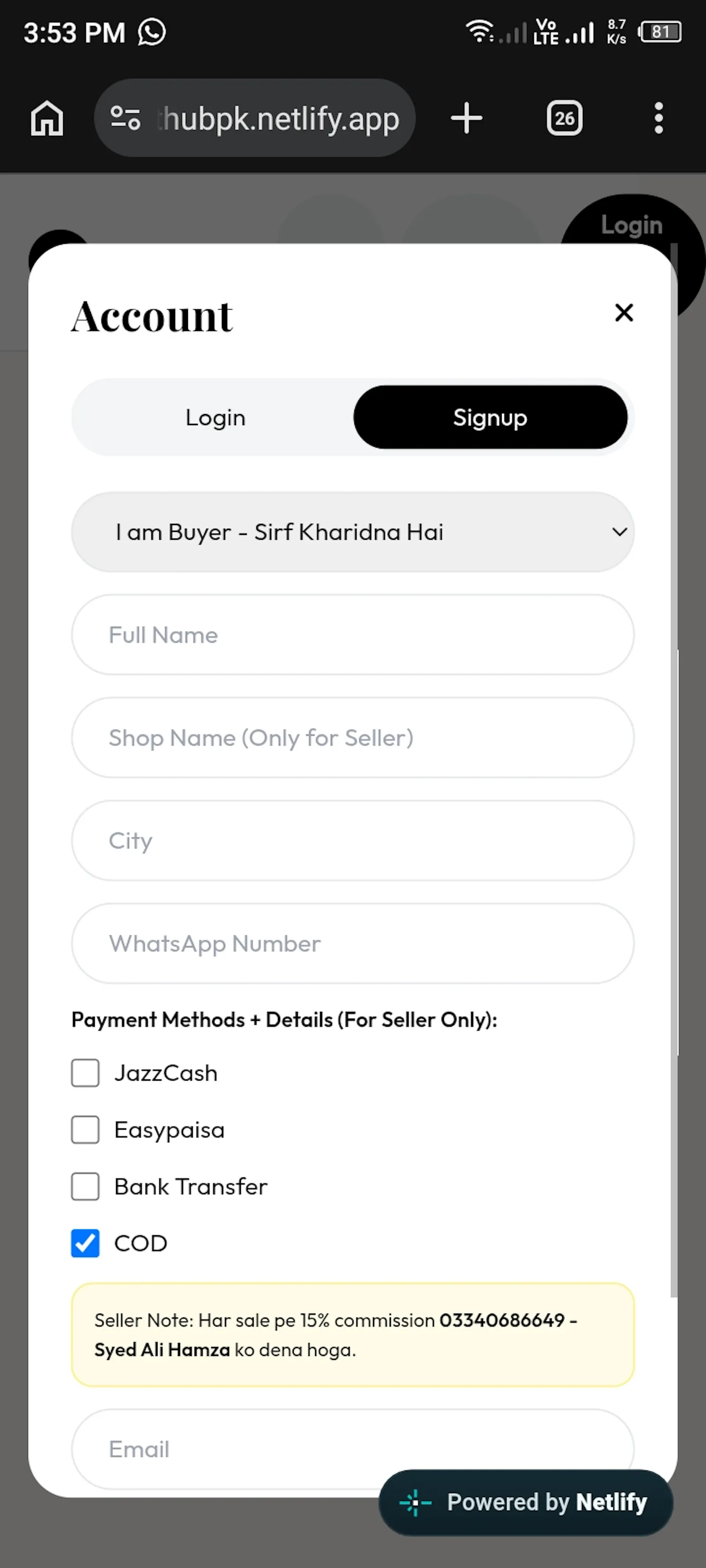 ScentHub.pk screenshot 2