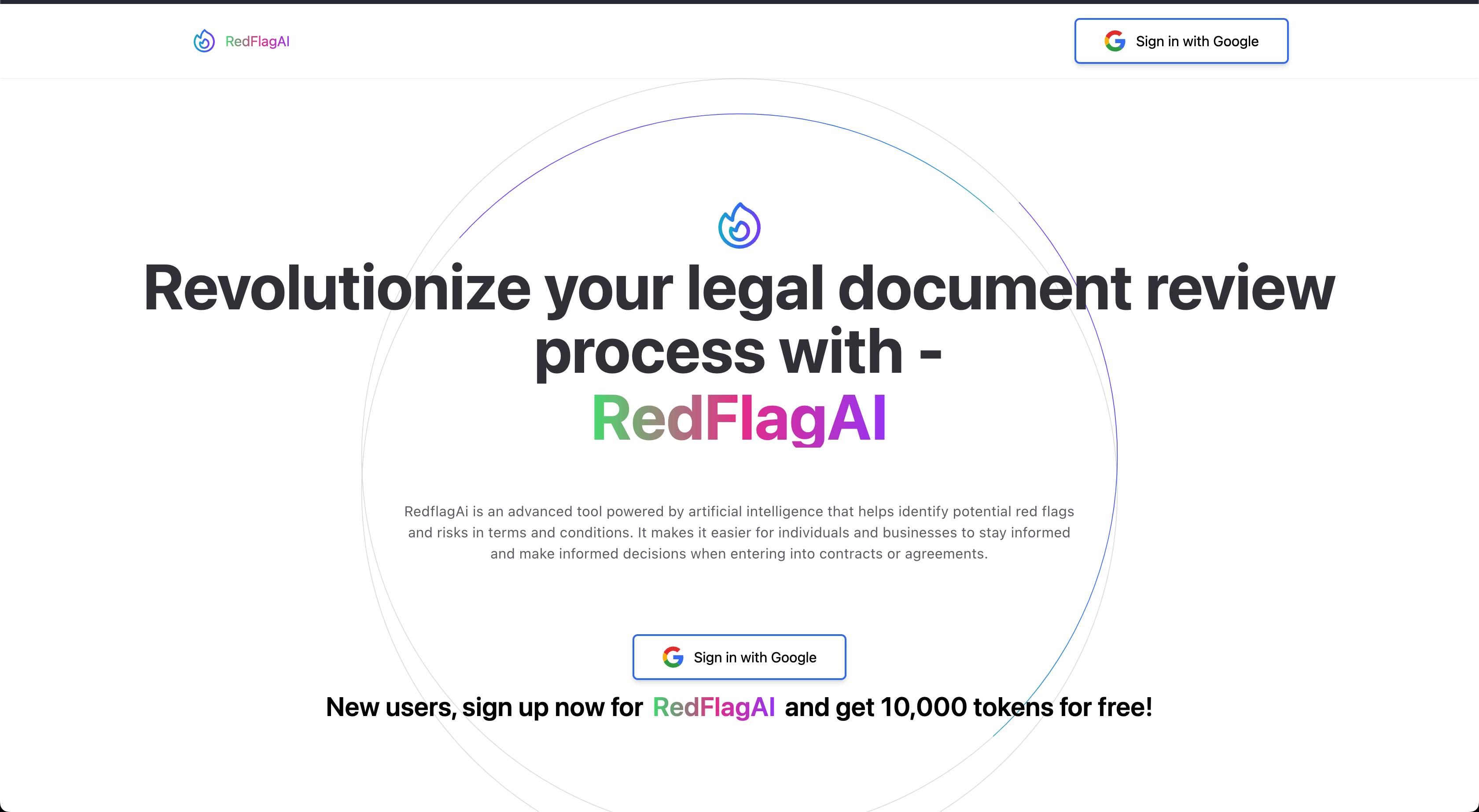 Mídia 1 de Redfalg AI - Revise o termo e as condições revisam com Redflagai