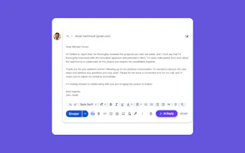 Gmail AI Reply gallery image