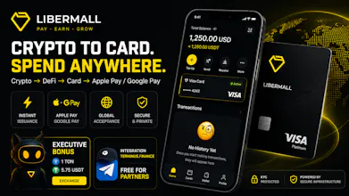 Libermall Virtual Crypto Card gallery image