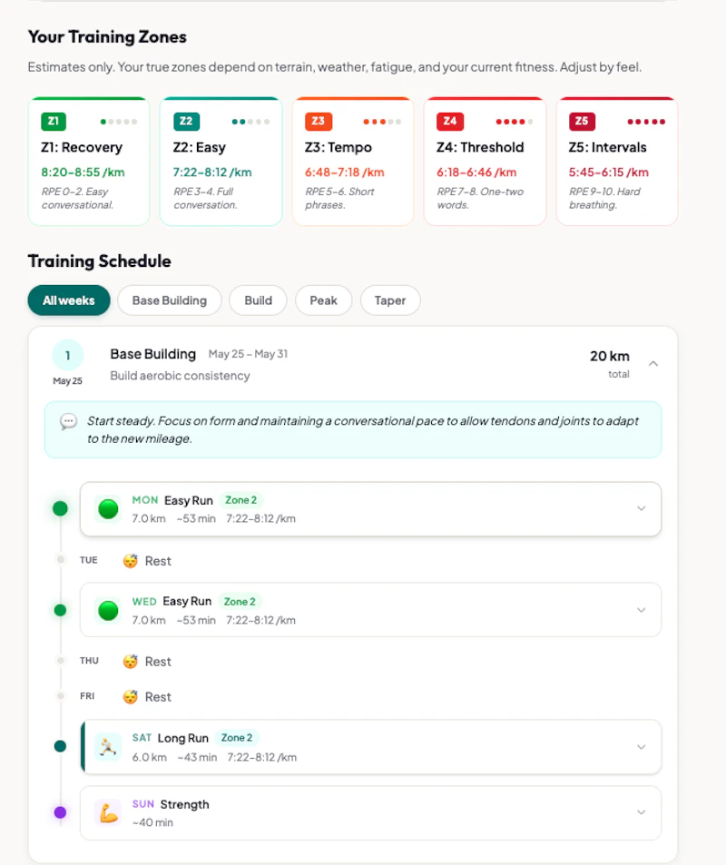 YourRunGuide screenshot 8
