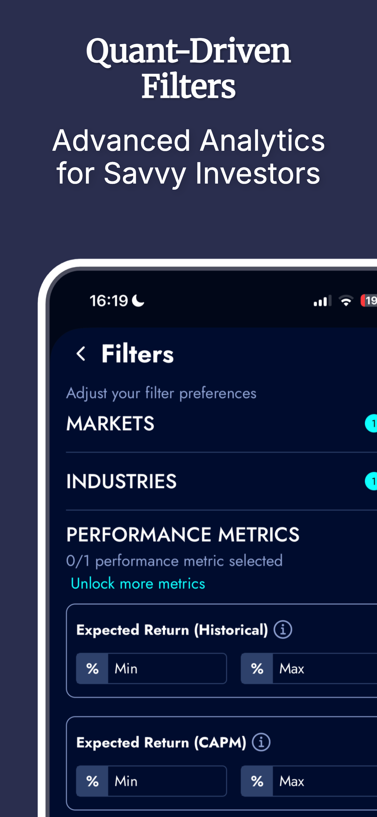 StockLenz - Screenshot 4 showing product features and functionality