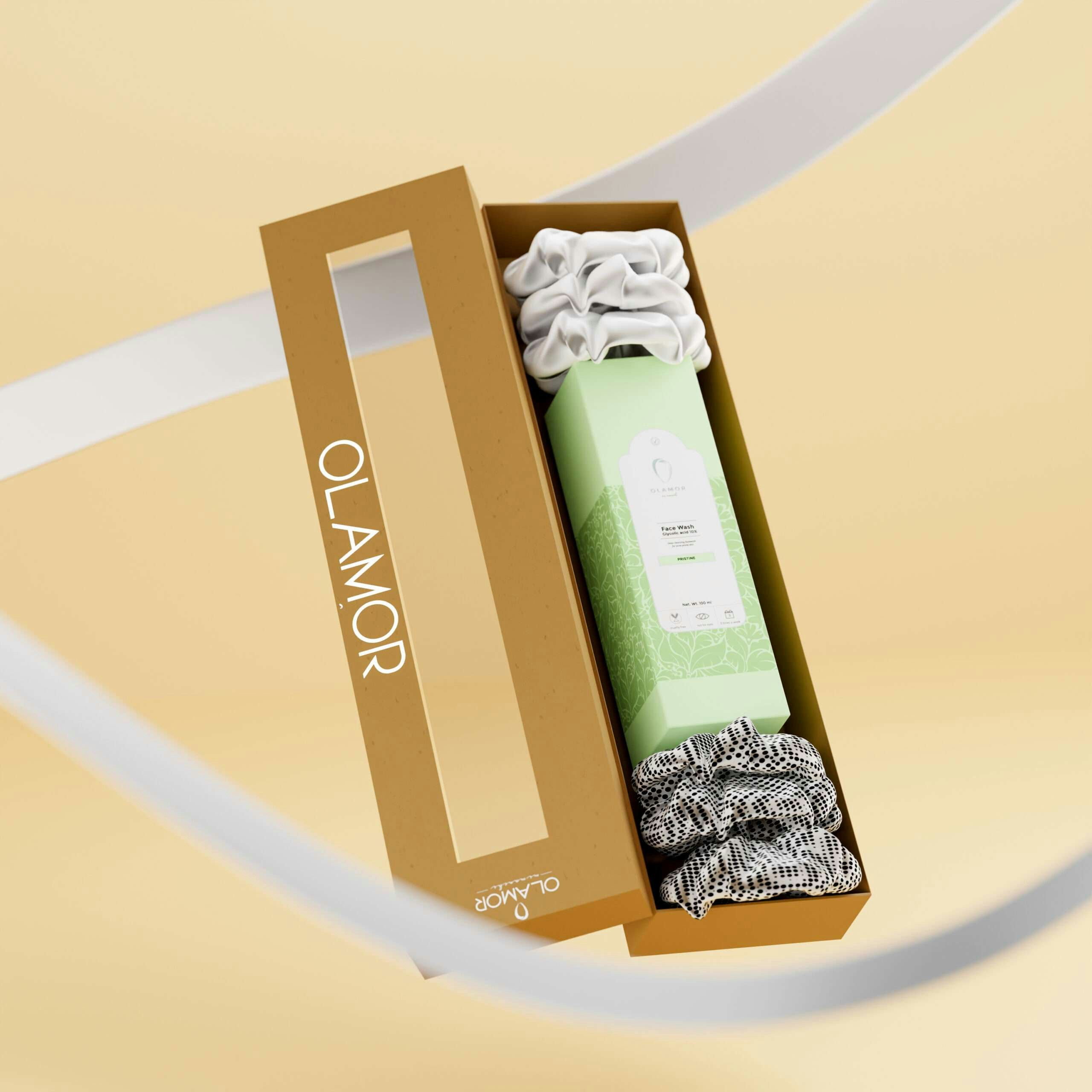OLAMOR Pristine With Scrunchies - skin care , hair care , Scrunchies, rakshabandhan media 2