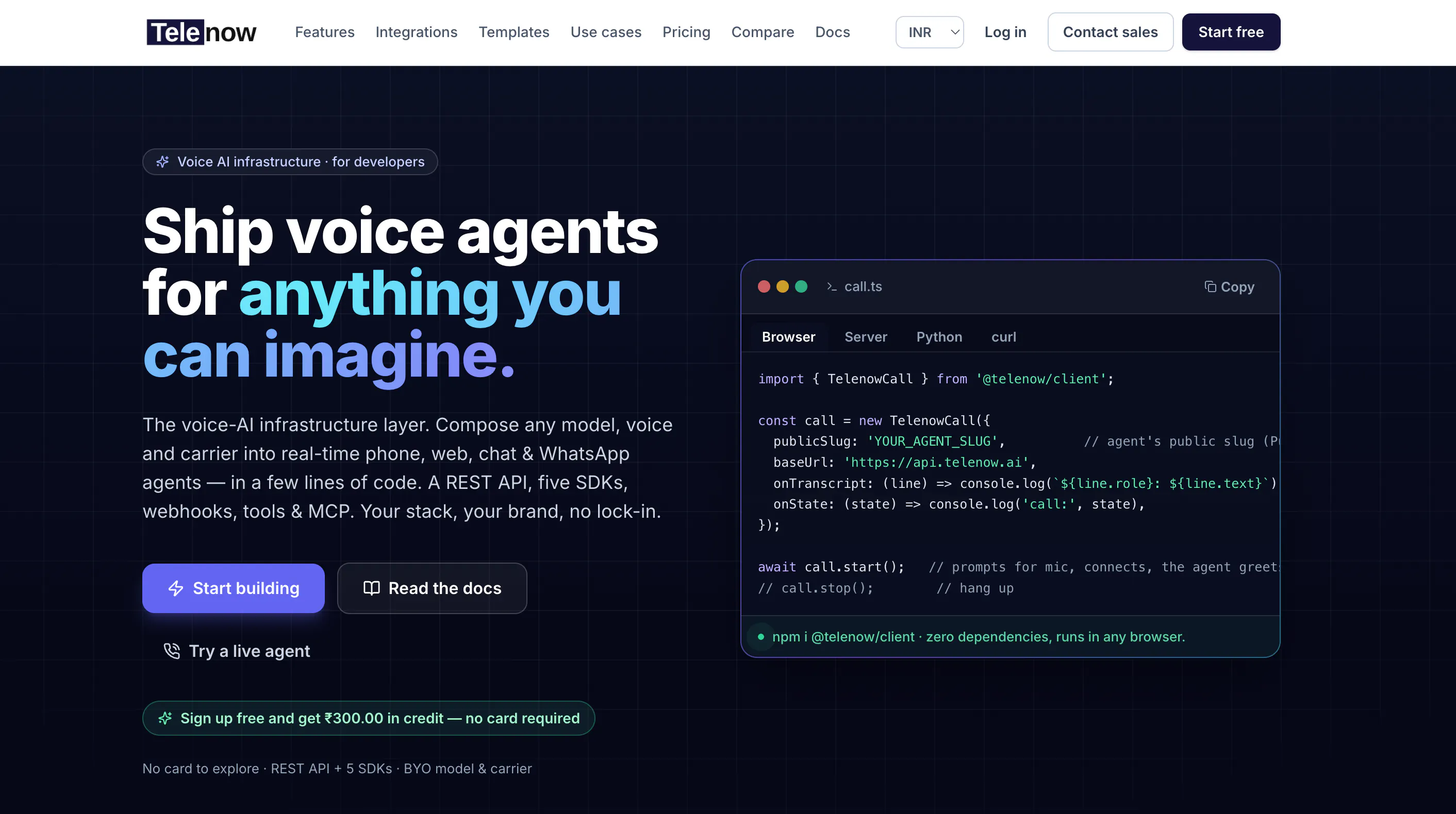Telenow ai gallery image