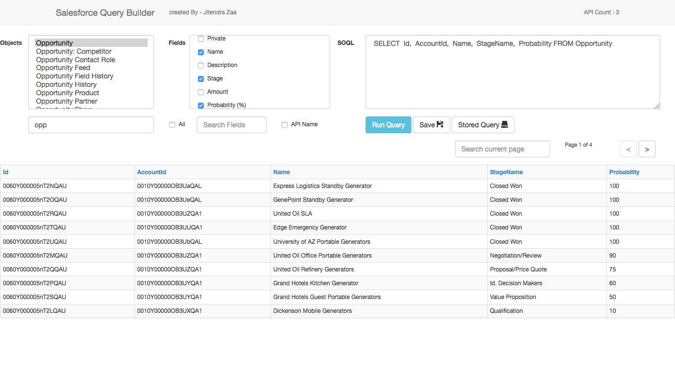 Salesfores Query Builder gallery image