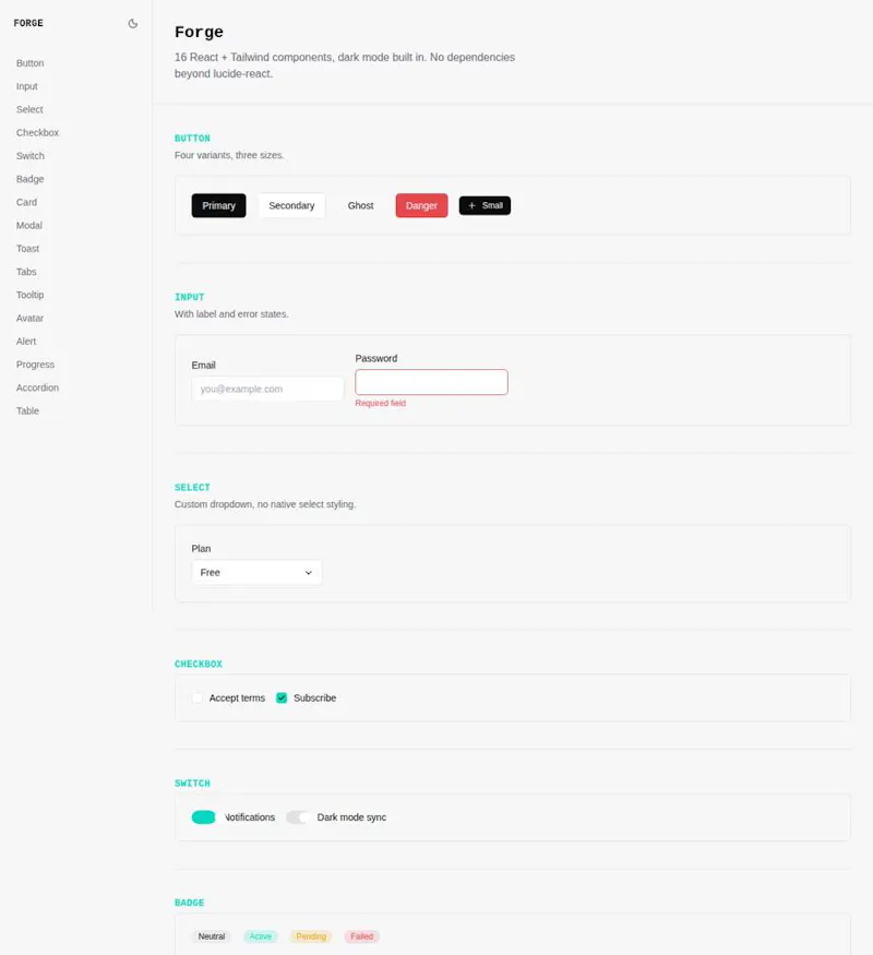 Forge screenshot 1