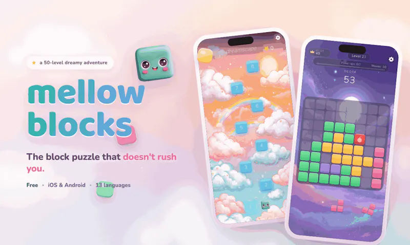 Mellow Blocks screenshot 2