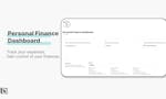 Notion Personal Finance Dashboard image