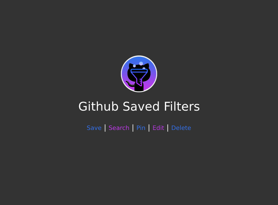 Github Saved Filters Product Information, Latest Updates, and Reviews 2024 Product Hunt