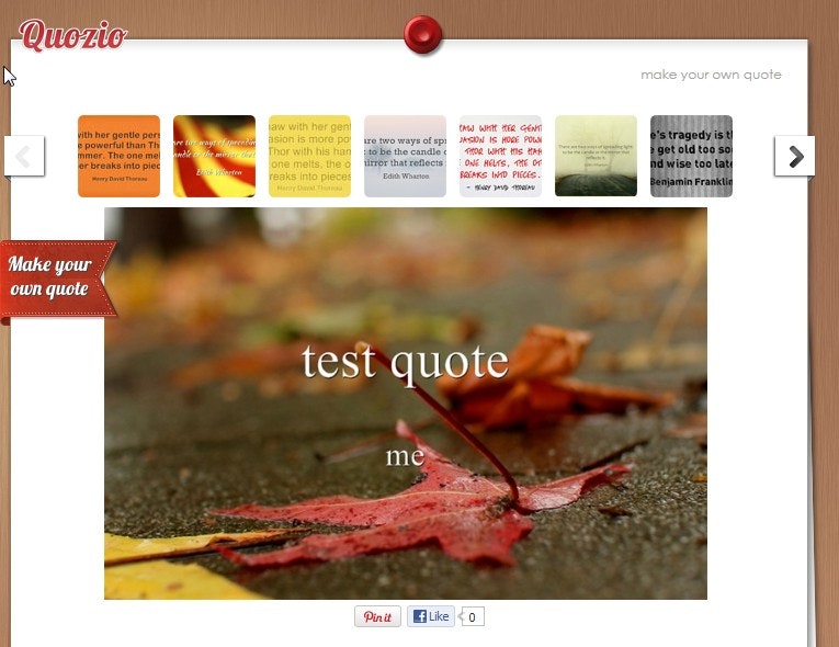 Quozio gallery image