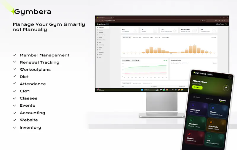 Gymbera screenshot 1