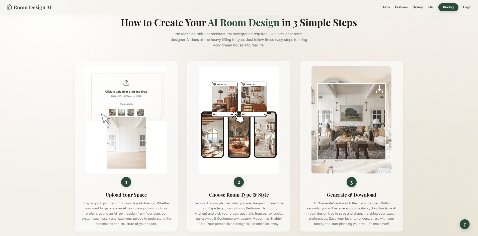 AI Room Design gallery image