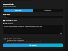 AI Music & Song Generator gallery image