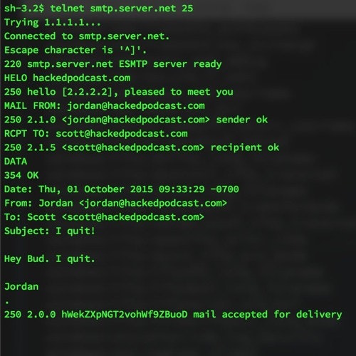 Hacked - 1: E-Mail spoofing