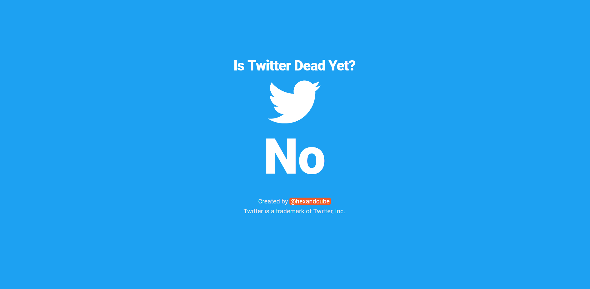 Is Twitter Dead Yet? gallery image