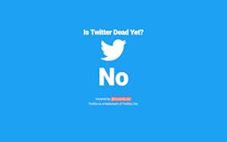 Is Twitter Dead Yet? media 2