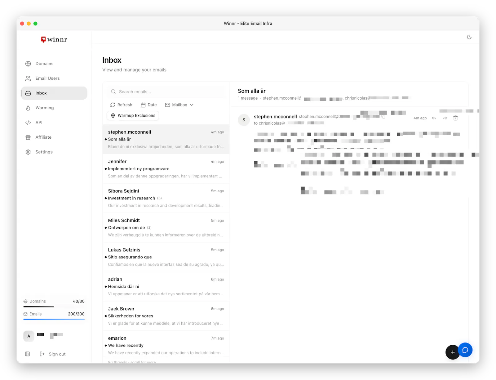 Winnr screenshot 2