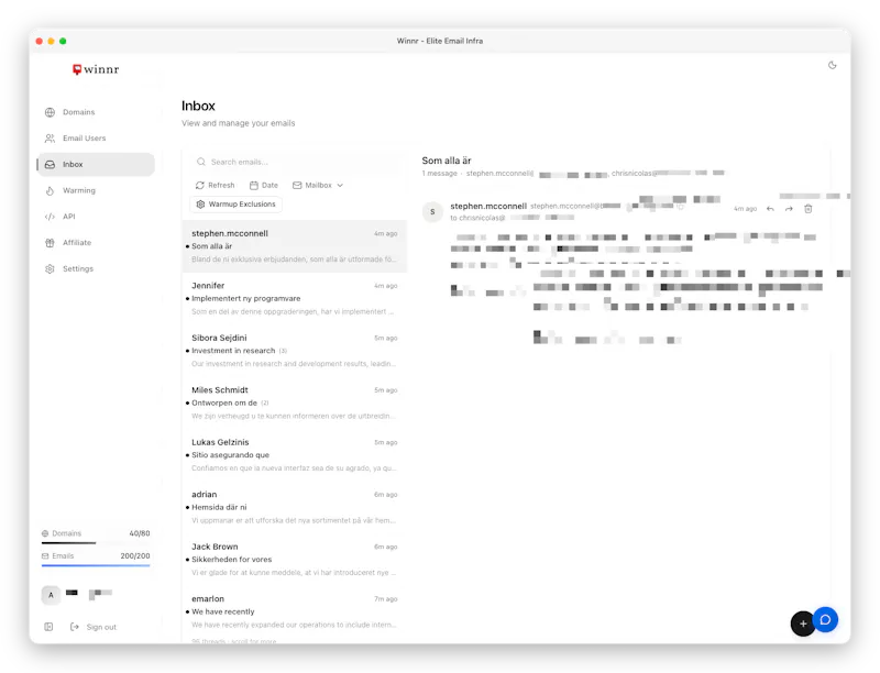 Winnr screenshot 2