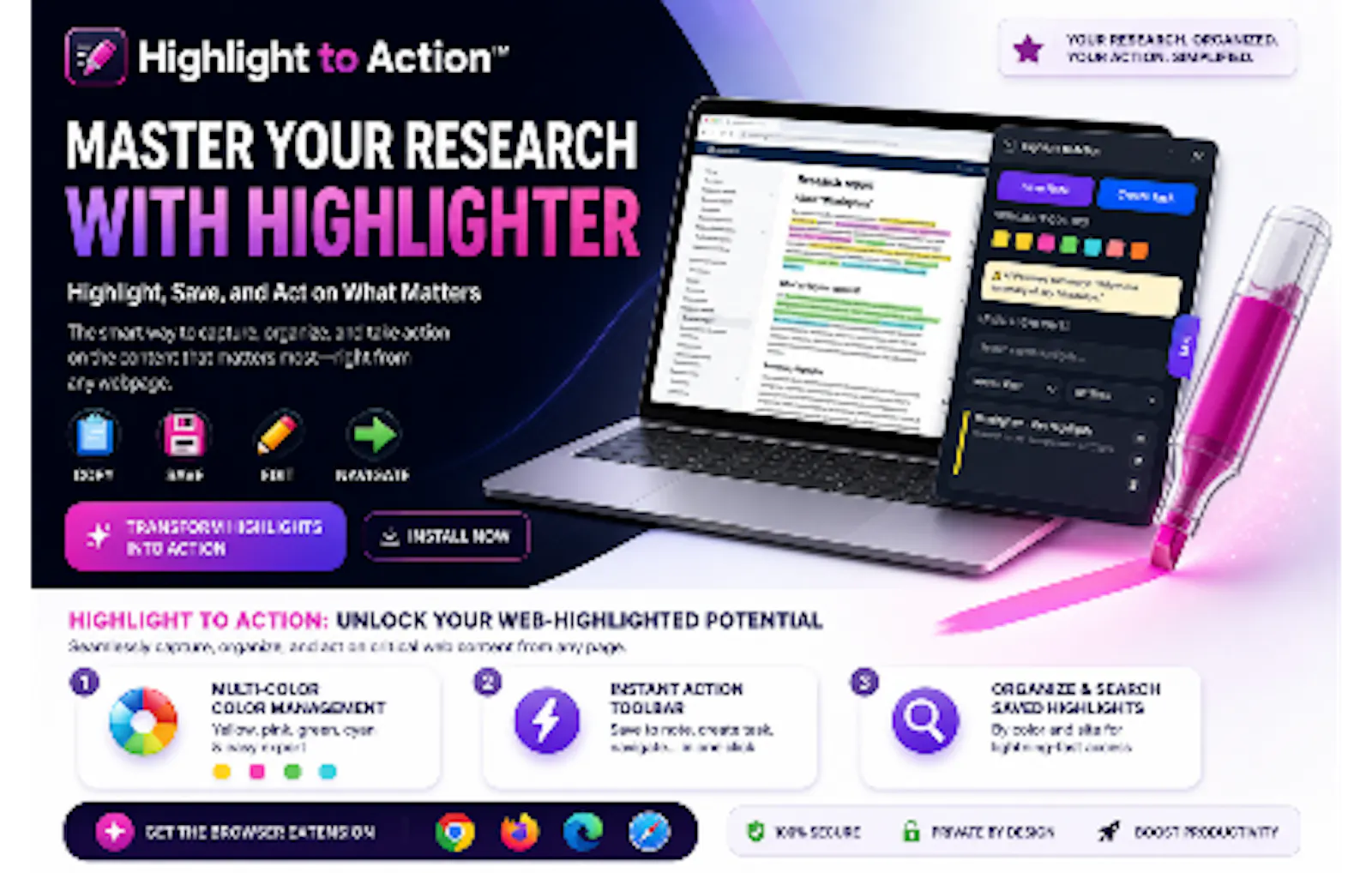 Highlight to Action screenshot 5