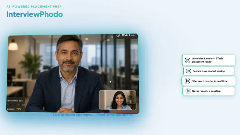 InterviewPhodo screenshot 1 (video preview)