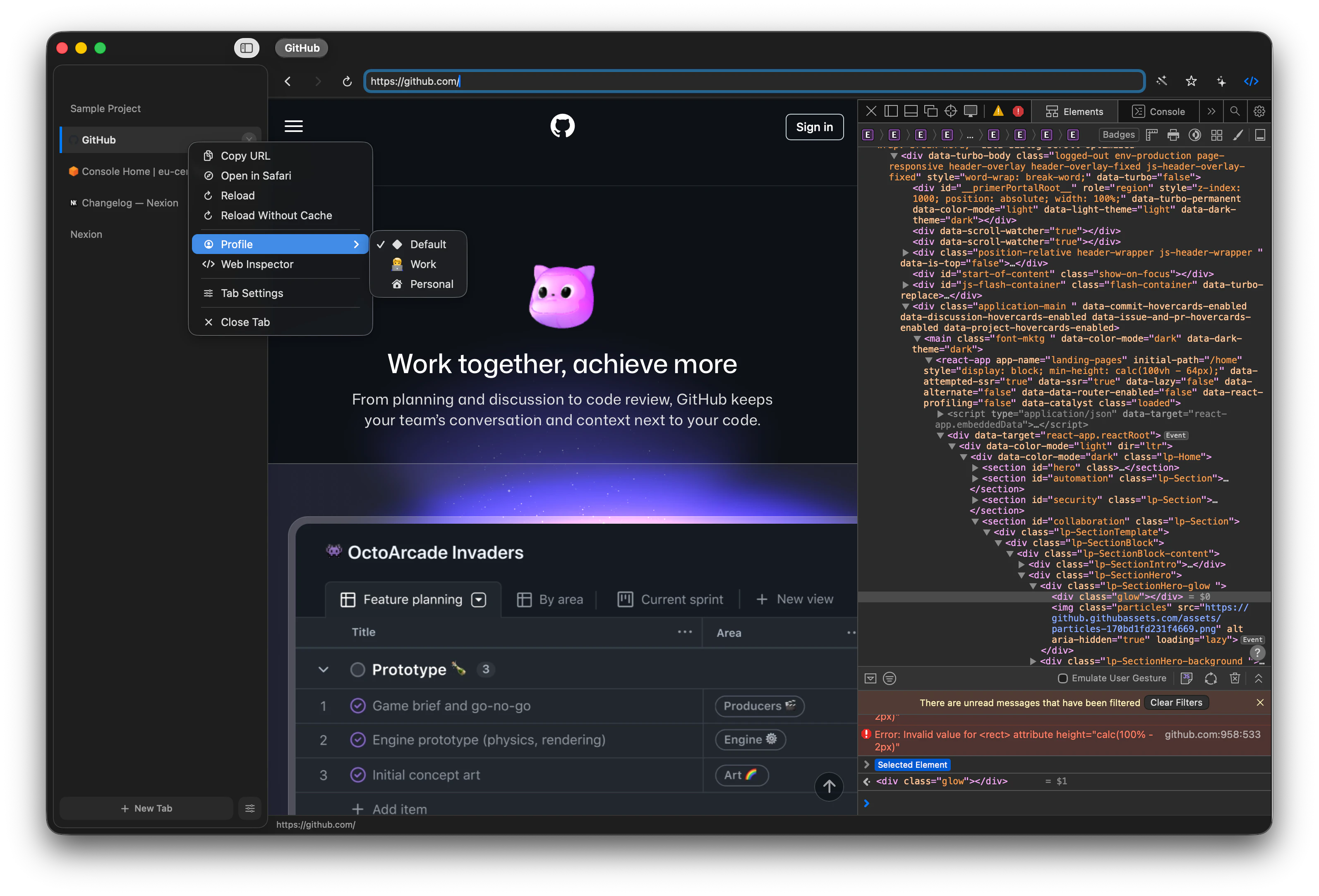 Nexion screenshot 2