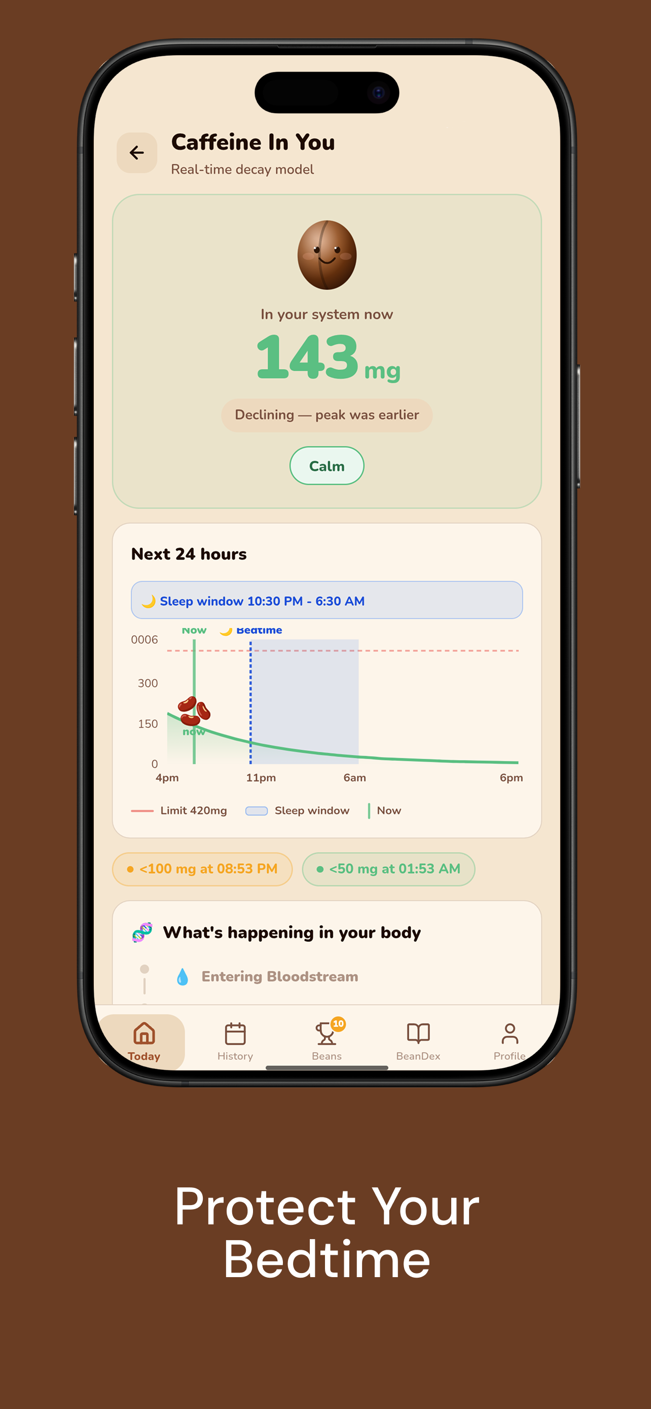 BeanBop —  iOS Caffeine Tracker gallery image