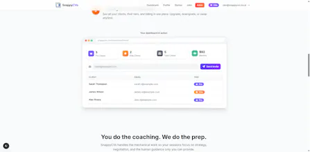 SnappyCVs gallery image