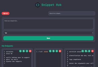 Snippet Hub gallery image