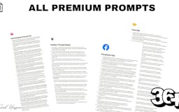 1300+ Premium Chat GPT Prompts Pack media 3
