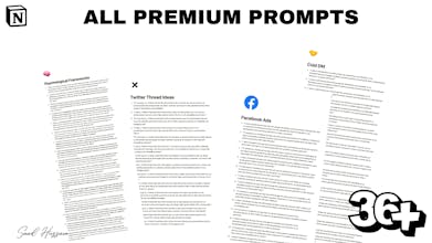1300+ Premium Chat GPT Prompts Pack gallery image
