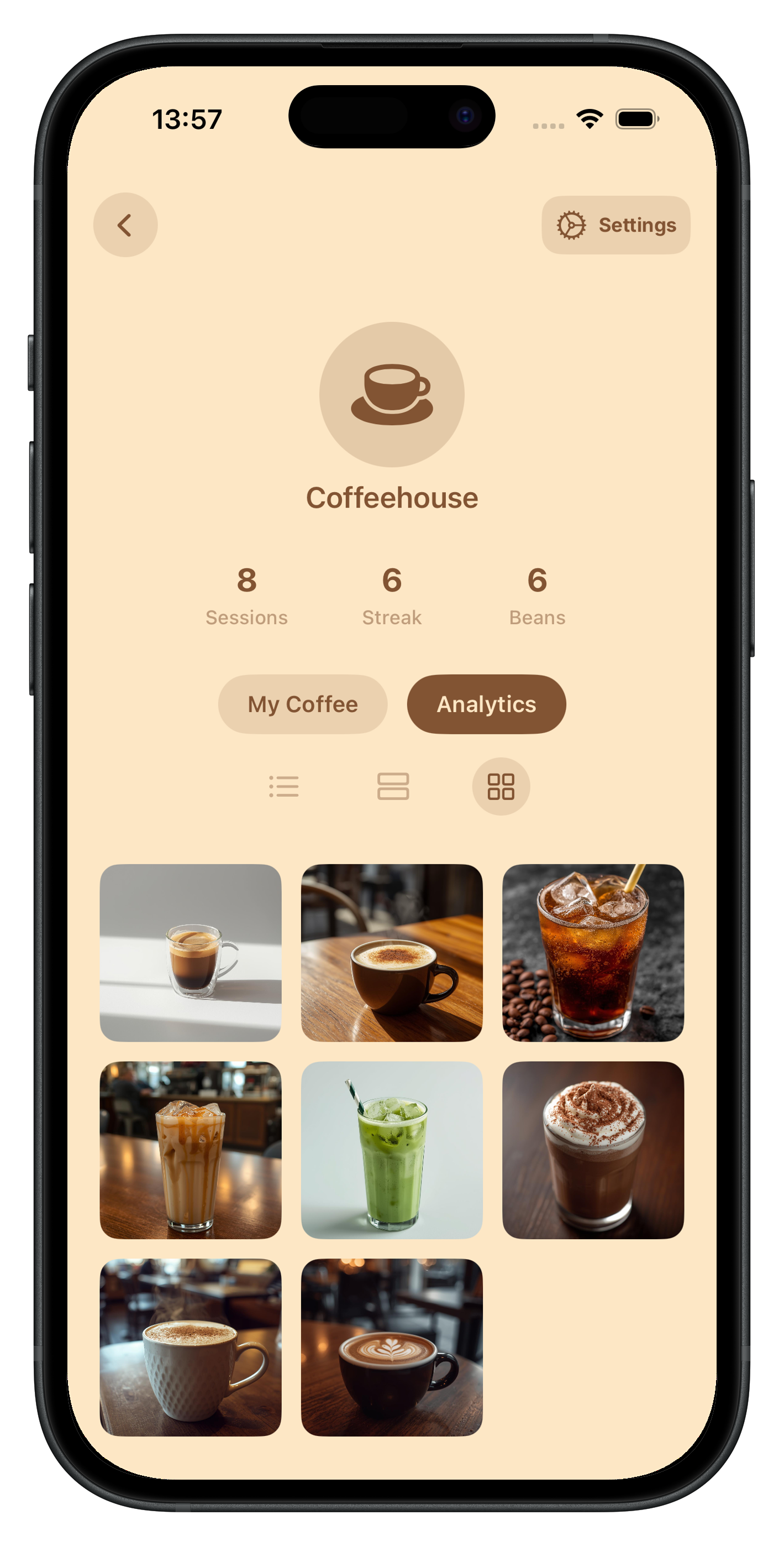 CoffeeFocus - Screenshot 2 showing product features and functionality