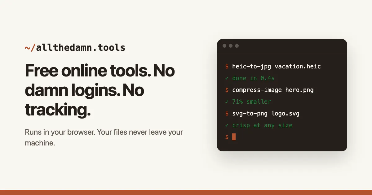 All The Damn Tools gallery image