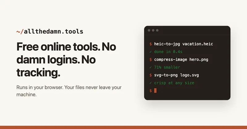 All The Damn Tools screenshot 1