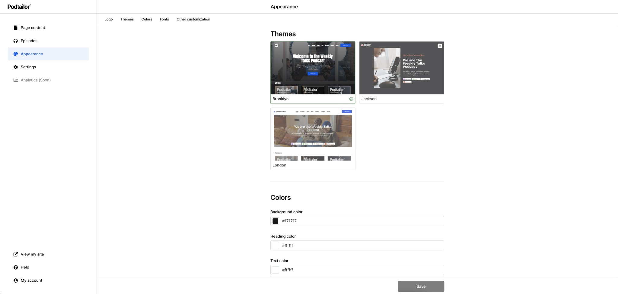 Podtailor media 5