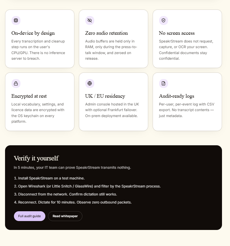 SpeakrStream gallery image