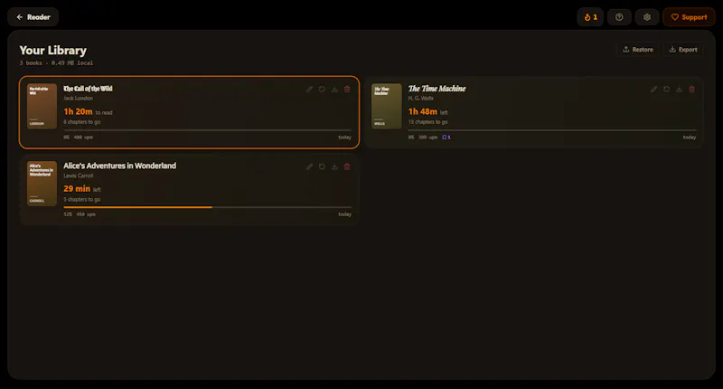 ReadKinetic screenshot 5