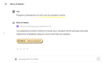 Blink - Blockchain Link for AI gallery image