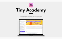 Tiny Academy media 1