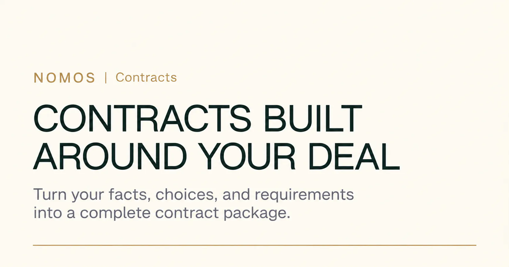 NOMOS Contracts gallery image