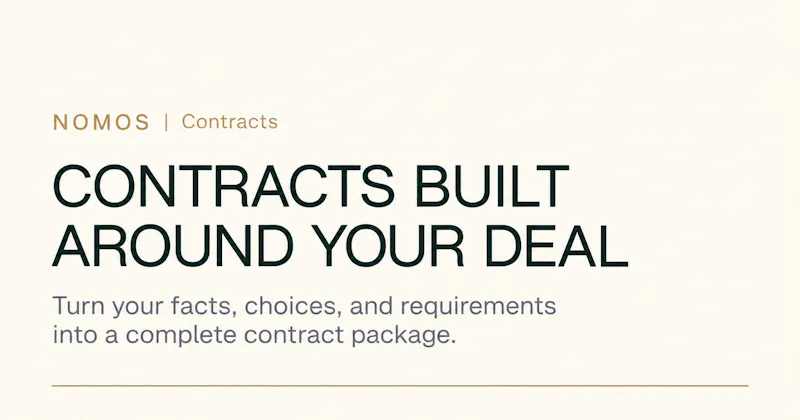 NOMOS Contracts screenshot 2