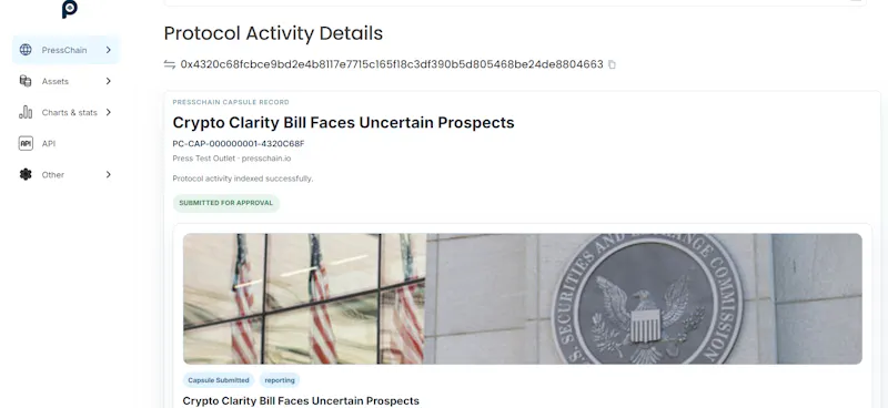 PressChain screenshot 5