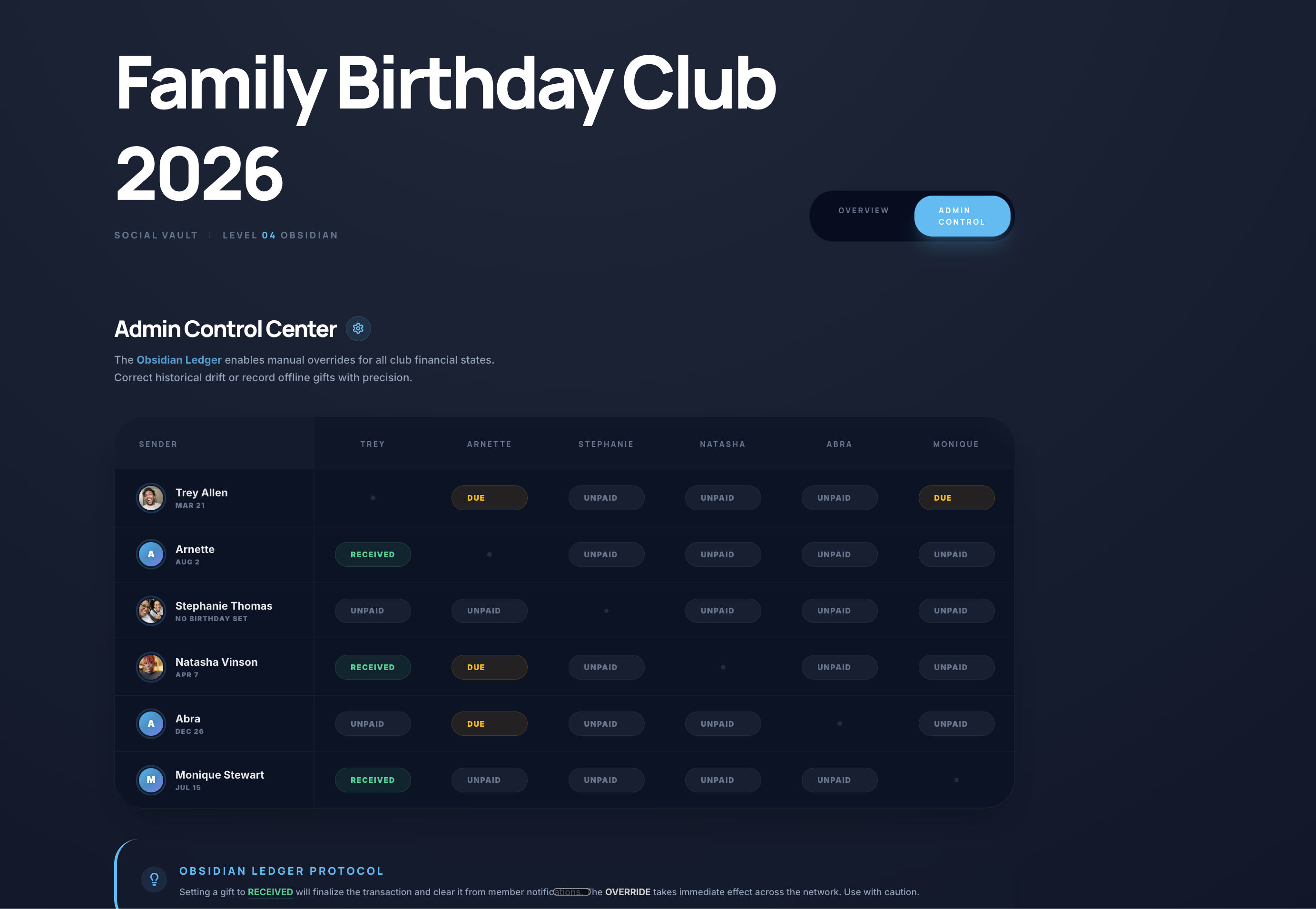 Birthday Club gallery image