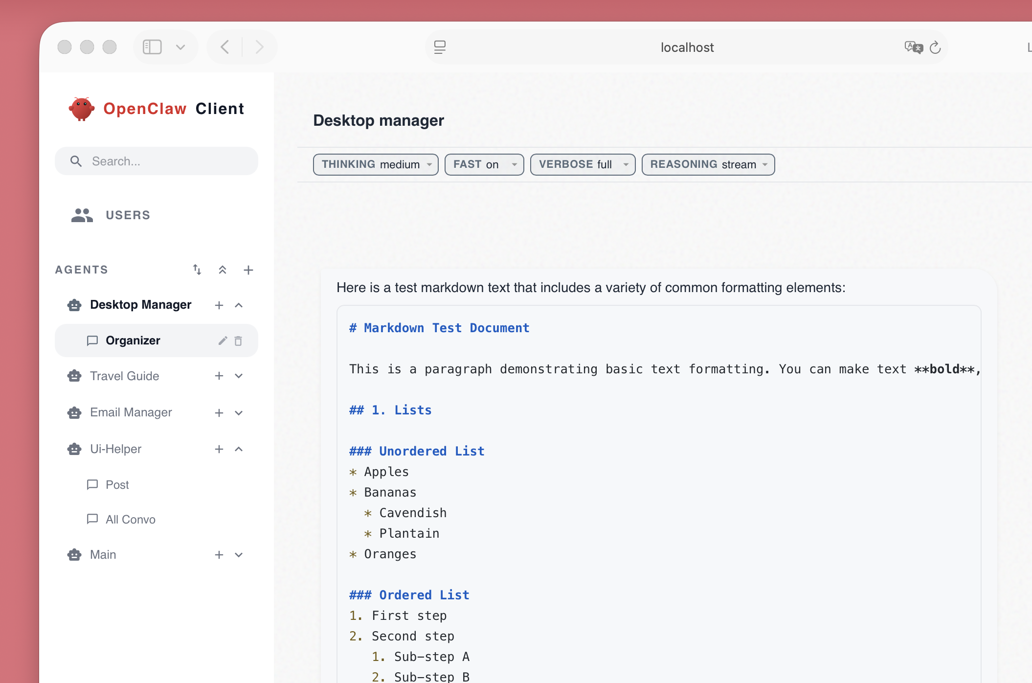OpenClaw Web Client gallery image